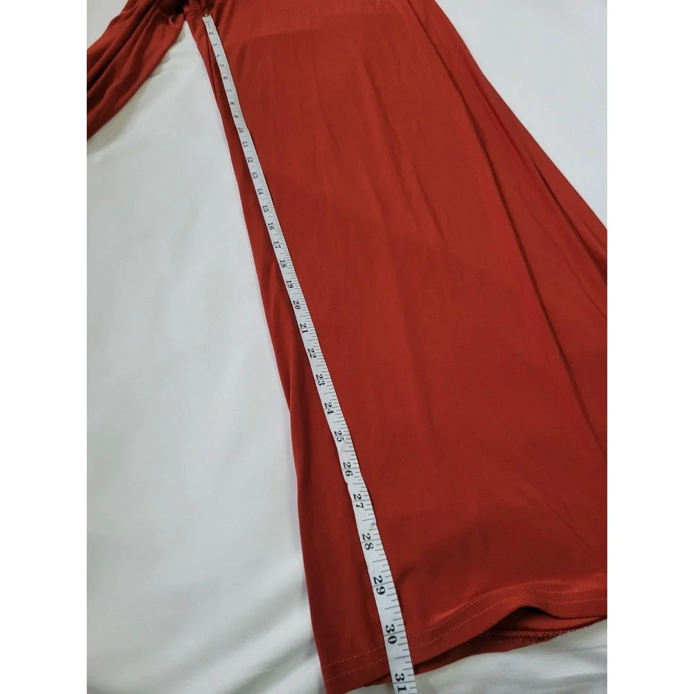 Nasty Gal Jumpsuit Romper Women Strapless Wide Leg Boho Festive Y2k Sz 4 - Picture 7 of 8